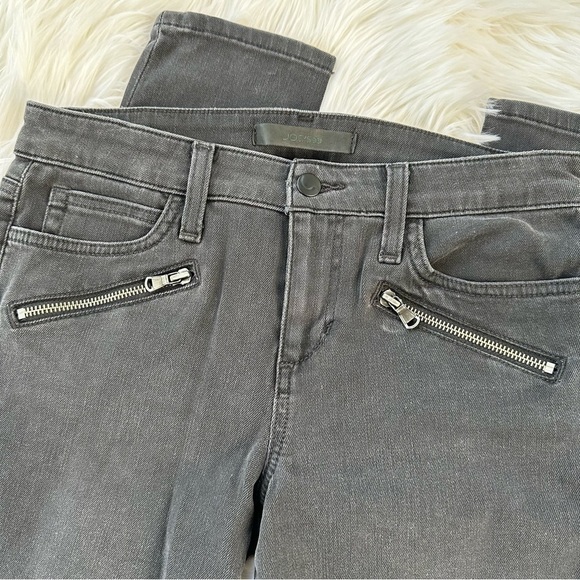 JOE’S Jeans Brynn Skinny Ankle Black In-line Zippers Jeans Size 28 - Picture 5 of 6